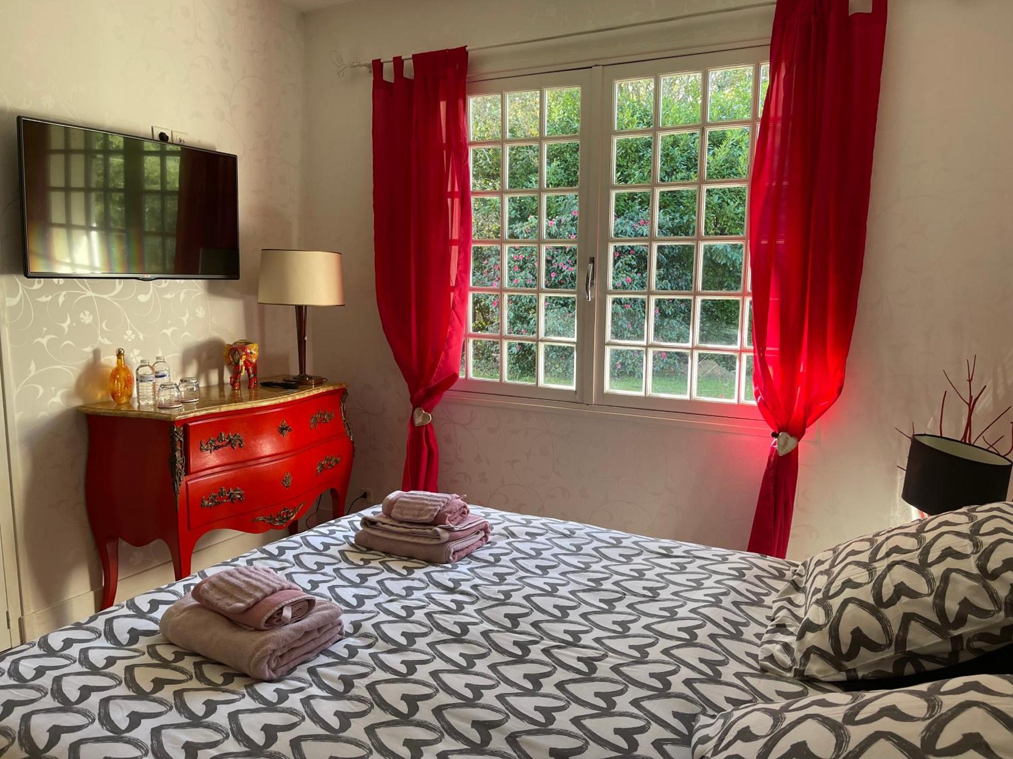 Bed and Breakfast La Belle Chaumière Bretagne-de-Marsan Esterno foto