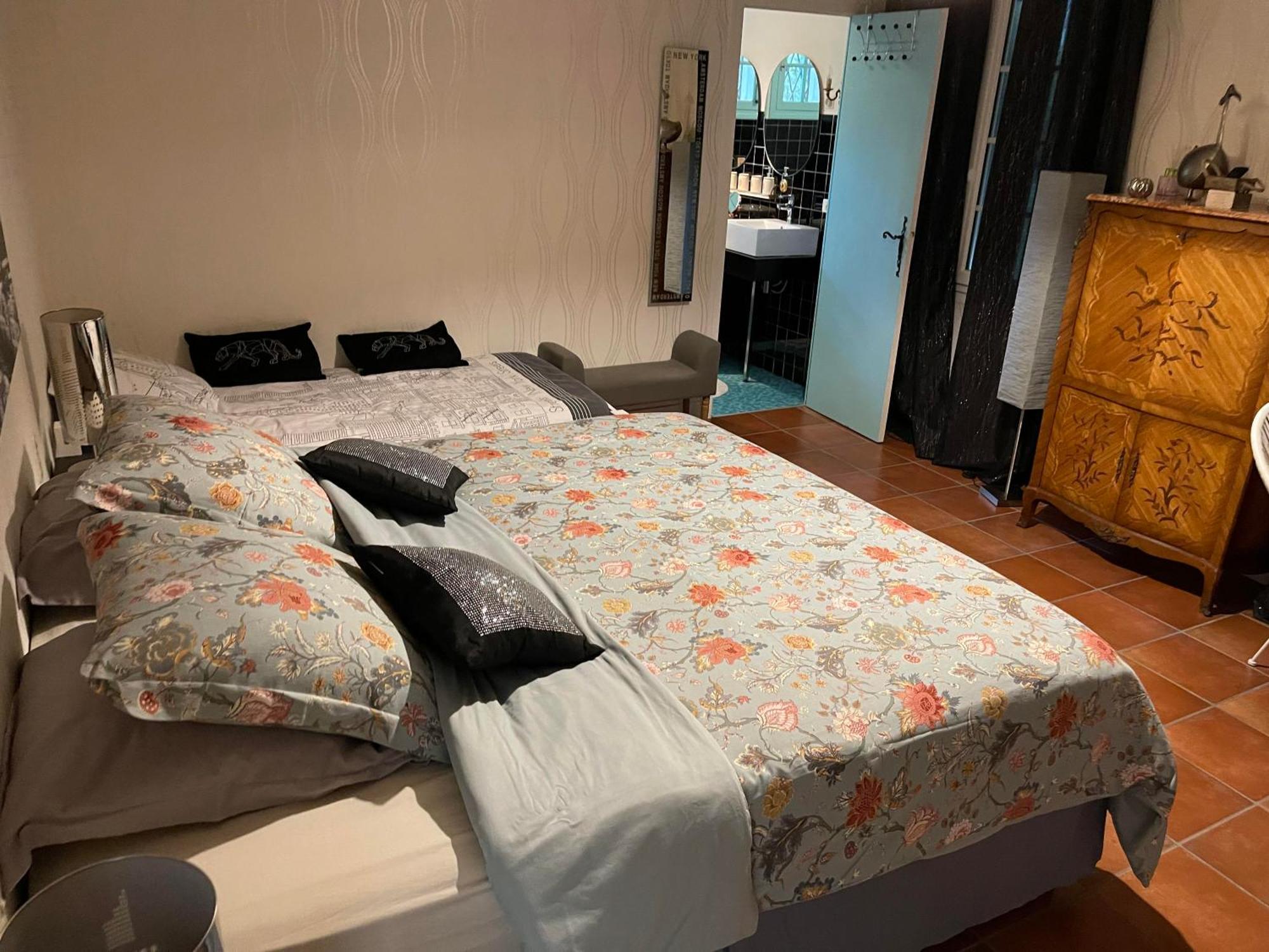 Bed and Breakfast La Belle Chaumière Bretagne-de-Marsan Esterno foto